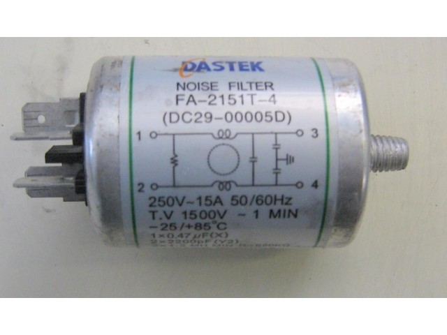 Condensatore lavatrice Samsung Q1235VGW1 cod FA-2151T-4