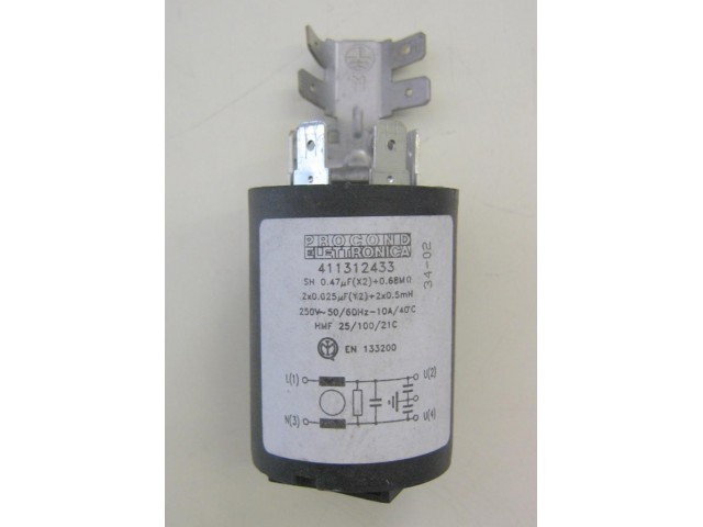 Condensatore lavatrice Indesit WA6 cod 411312433