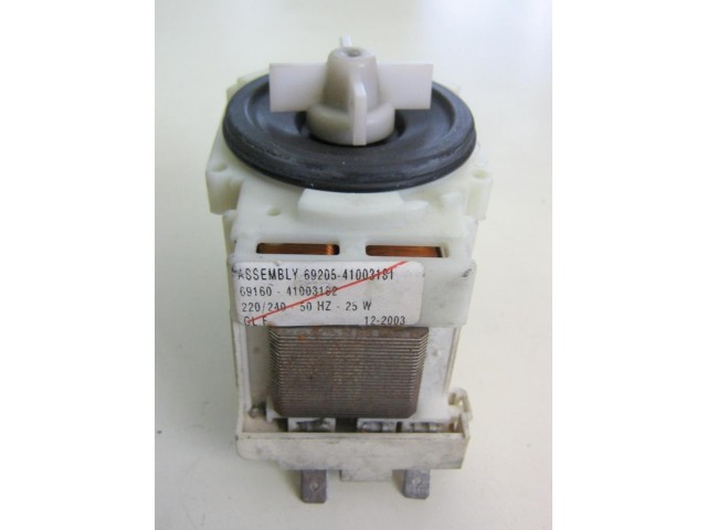 Pompa lavatrice Hoover HVP16 cod 69205 -41003181