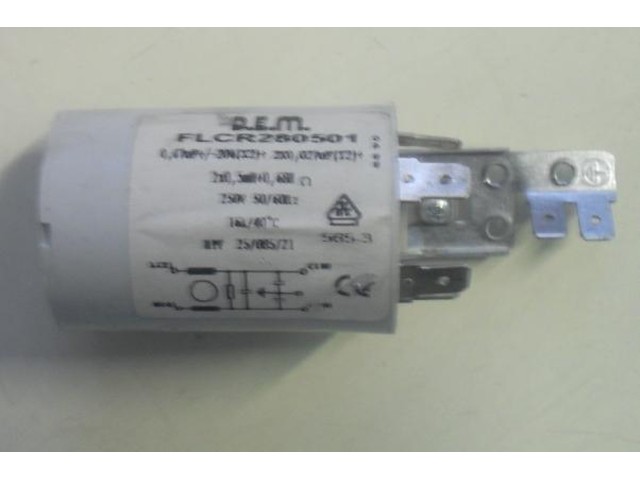 Condensatore lavatrice Smeg cod FLCR280501