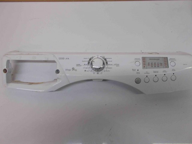 Frontale lavatrice Hoover VHD912 completo di scheda comandi cod 41021023