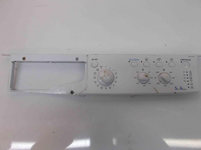 FRONTALE PER LAVATRICE INDESIT IWSC5126 COMPLETO DI SCHEDA COMANDI COD: 16200210902