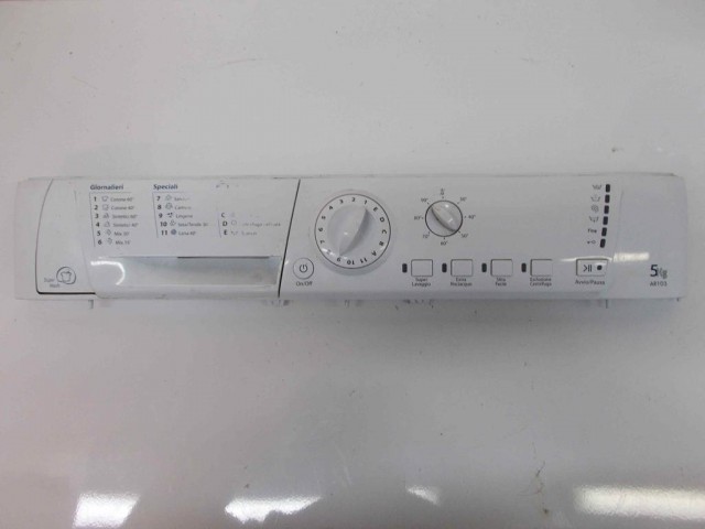 FRONTALE PER LAVATRICE HOTPOINT ARISTON AR103 COMPLETO DI SCHEDA COD: 21017494001