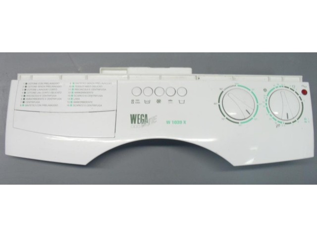 FRONTALE PER LAVATRICE WegaWhite W 1039 X   COMPLETO DI TIMER COD. 516019001   3GG1A CP5100 E SELETTORI