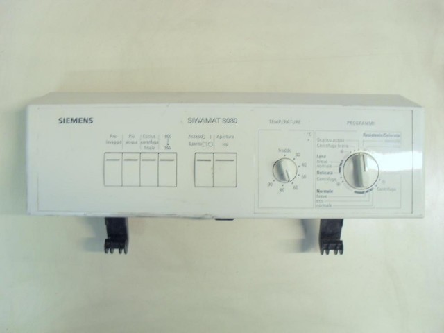 FRONTALE PER LAVATRICE Siemens WP80800II/02   COMPLETO DI TIMER E SCHEDA COMANDI