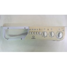 FRONTALE PER LAVATRICE INDESIT WD125T   COMPLETO DI TIMER COD. 31660001 E SELETTORI