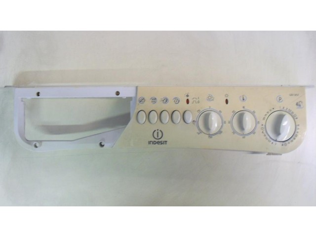 FRONTALE PER LAVATRICE INDESIT WD125T   COMPLETO DI TIMER COD. 31660001 E SELETTORI