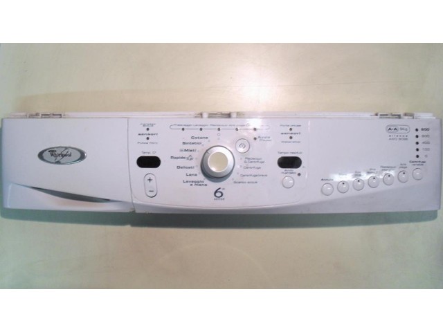 FRONTALE PER LAVATRICE WHIRLPOOL AWO 8087   COMPLETO DI SCHEDA COMANDI COD. 461971083575