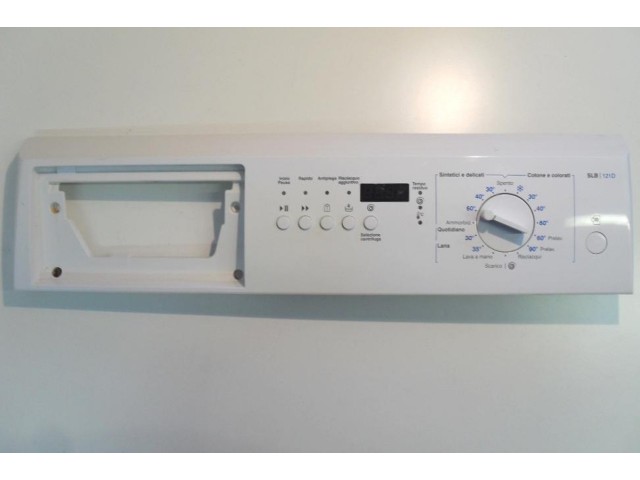 FRONTALE PER LAVATRICE SMEG SLB121D   COMPLETO DI SCHEDA COMANDI COD. 16660002500   MDLH0150100   VS 4D 002