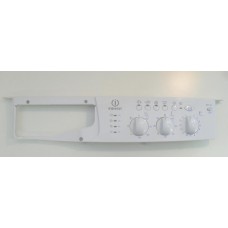 FRONTALE PER LAVATRICE INDESIT WIDL126 EX COMPLETO DI SCHEDA COMANDI COD. 21013012401 CODICE ALTERNATIVO: 30410736