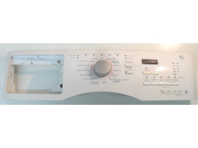 FRONTALE PER LAVATRICE WHIRLPOOL AWOE 8104   COMPLETO DI SCHEDA COMANDI COD. 461971417481 E TIMER COD. 461974488751