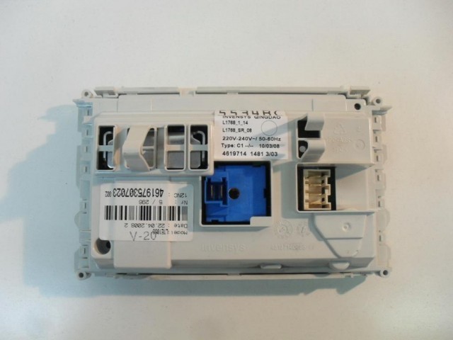 Scheda main lavatrice Ignis LTE1066 cod 461975307023