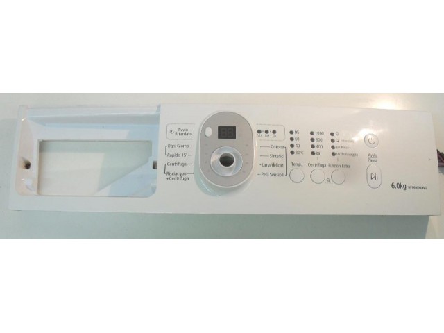 FRONTALE PER LAVATRICE SAMSUNG WF0600NUWG   COMPLETO DI SCHEDA COMANDI