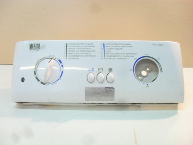 FRONTALE PER LAVATRICE WegaWhite WW-TL500 COMPLETA DI TIMER COD. 516010701   COD. ALTERNATIVO: 516010202