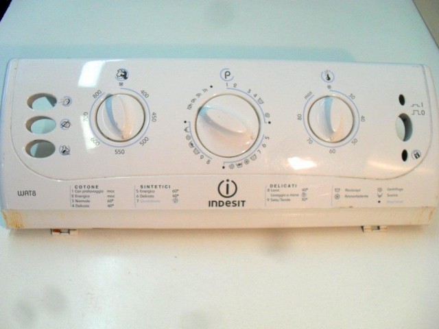frontale   lavatrice indesit wat8/1