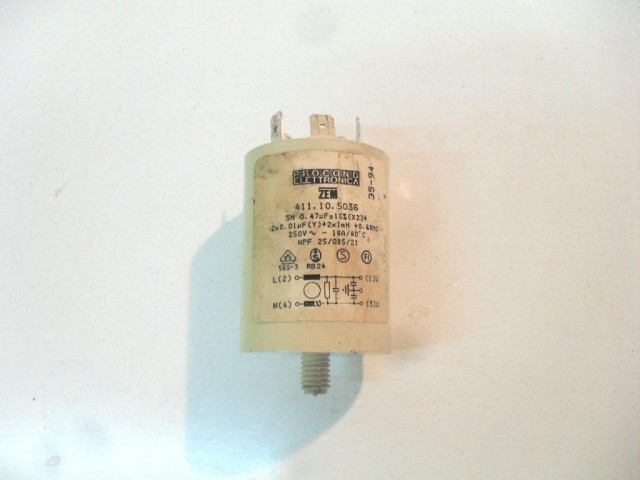 Condensatore lavastoviglie Rex HNA1061 cod 411.10.5036