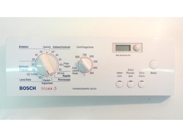 frontale    lavatrice bosch maxx5  completo di scheda 09273-01