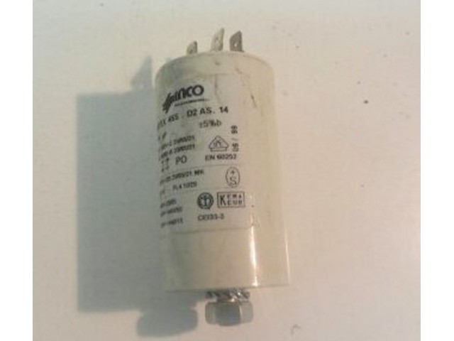 Condensatore lavatrice Zerowatt cod en60252