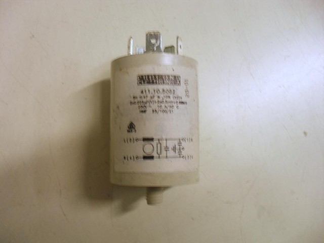 Condensatore lavatrice Ariston ALS748 cod 411.10.5082